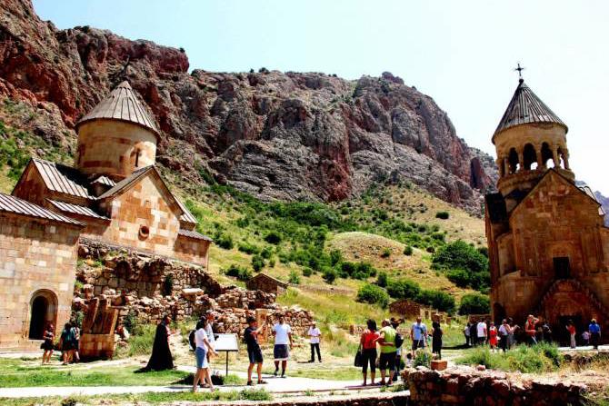 За первое полугодие этого года в Армению посетили на 14,4% больше иностранцев, чем за аналогичный период прошлого года 