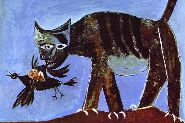 Клее учился рисовать у кошек, отношения Пикассо и его таксы едва не окончились трагедией, оцелот был доверенным лицом Дали: художники и их питомцы 