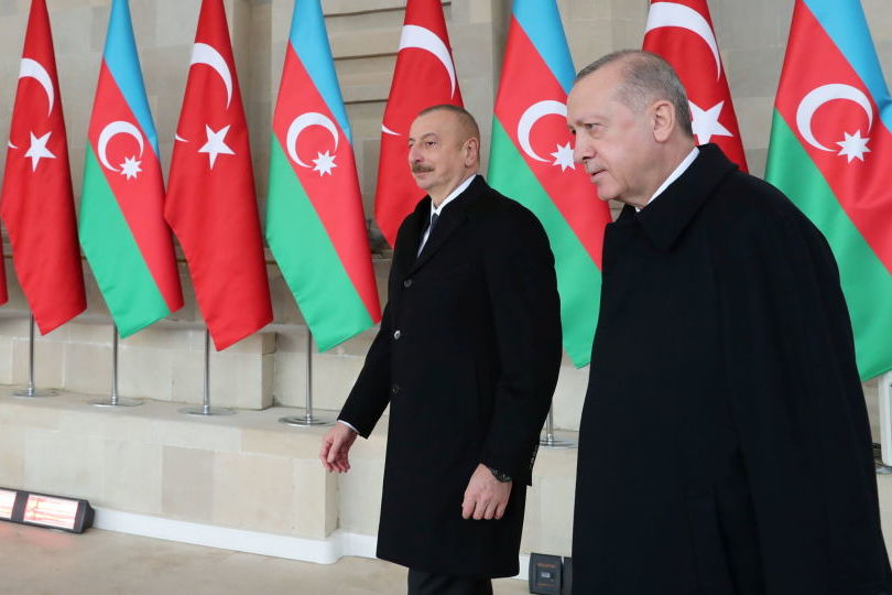 Алиев и Эрдоган примут участие в церемонии закладки фундамента школы «Серых волков» в Шуши