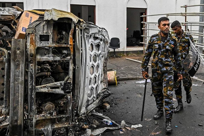 Более 200 человек ранены в массовых протестах в Шри-Ланке