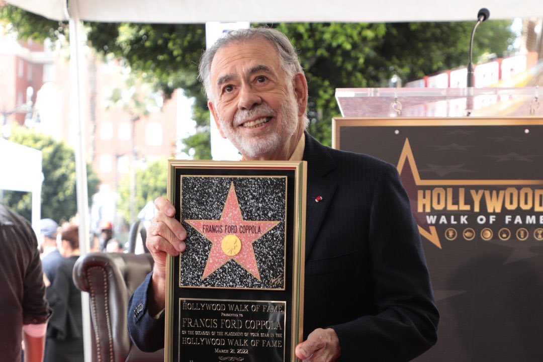 Фрэнсис Форд Коппола удостоен именной звезды на Аллее славы Голливуда