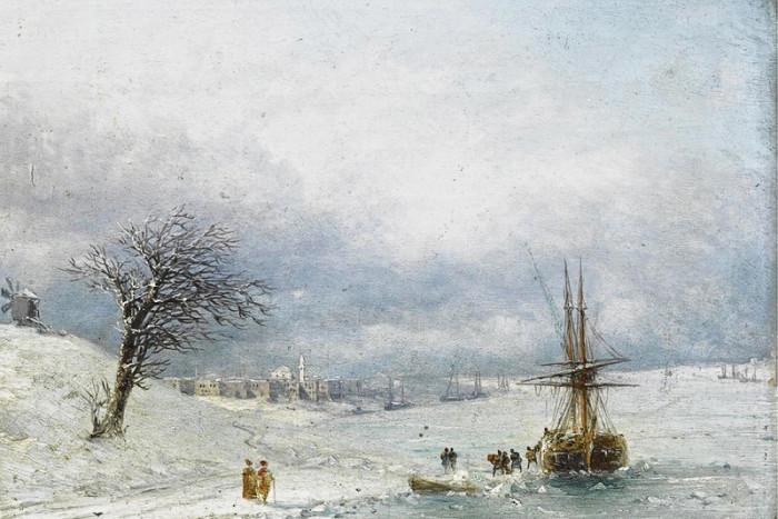 Неизвестный Айвазовский: Завораживающие зимние пейзажи прославленного мариниста
