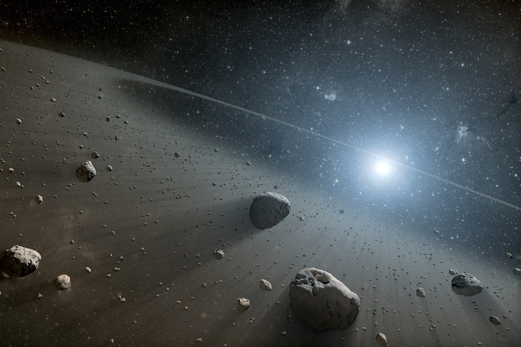 В американском штате Аризона упал астероид, оставив яркий след на ночном небе