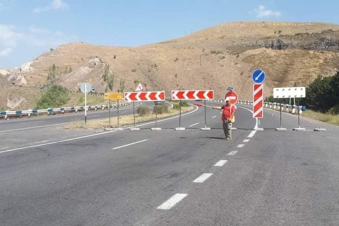 Երևան-Սևան ճանապարհի ձախակողմյան որոշ հատված վաղվանից մինչև հոկտեմբերի 5-ը փակ է լինելու 