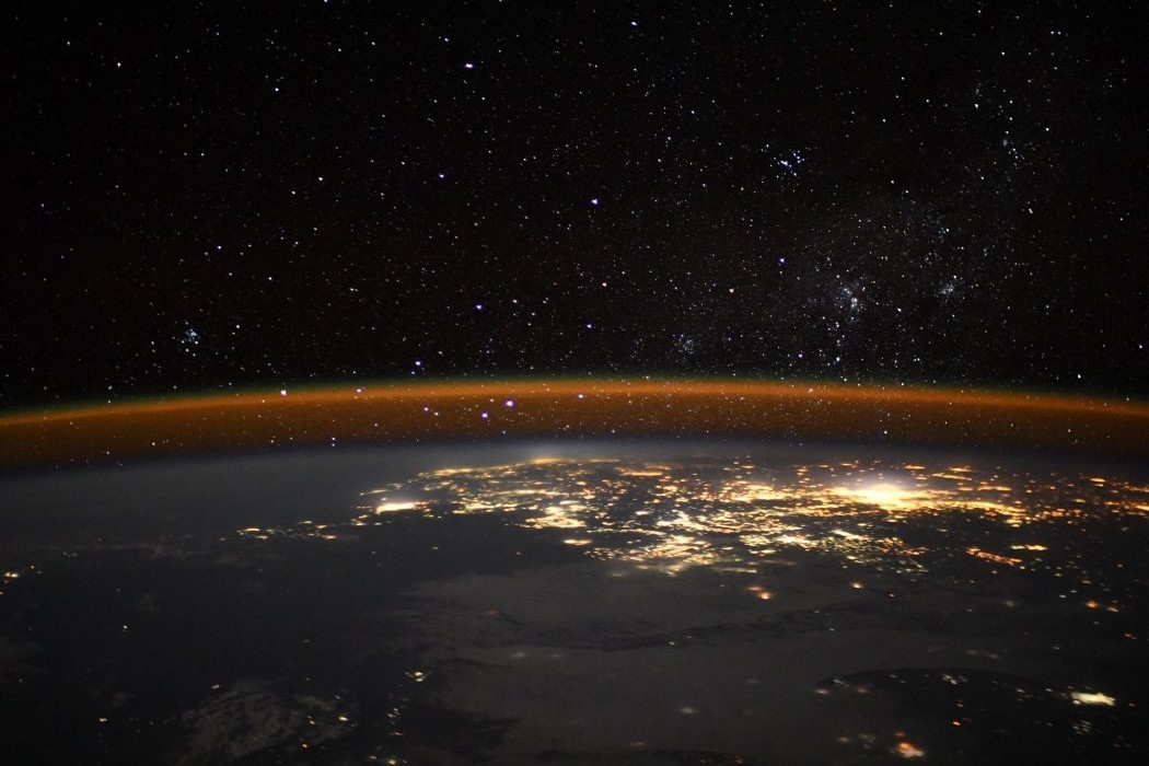 Французский астронавт сделал удивительный снимок Земли с борта МКС