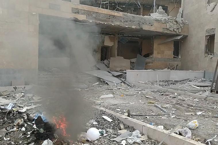 Враг обстрелял роддом в Степанакерте