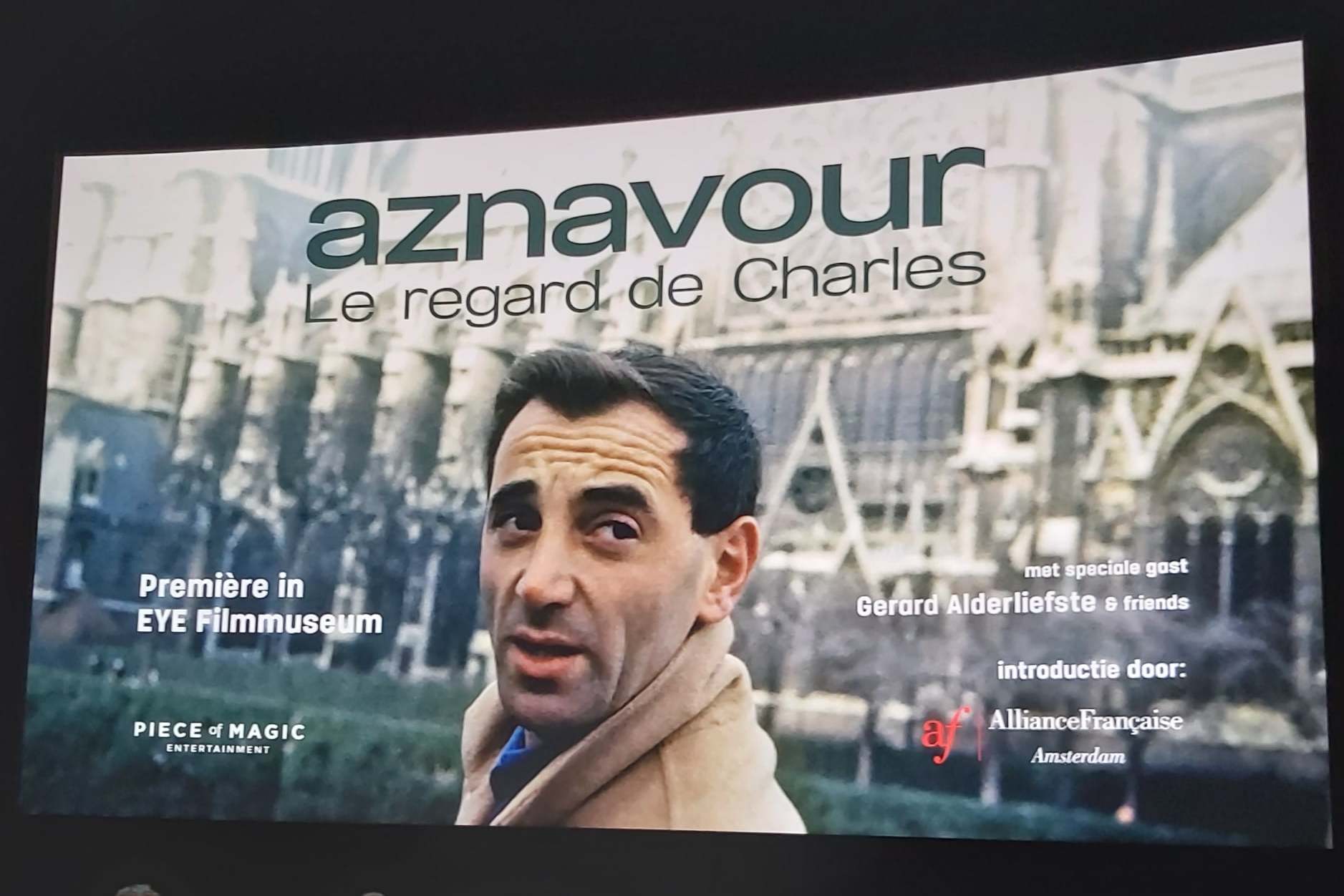 «Aznavour, Le Regard de Charles»: в кинотеатрах Нидерландов проходят показы документального фильма, посвященного великому шансонье 
