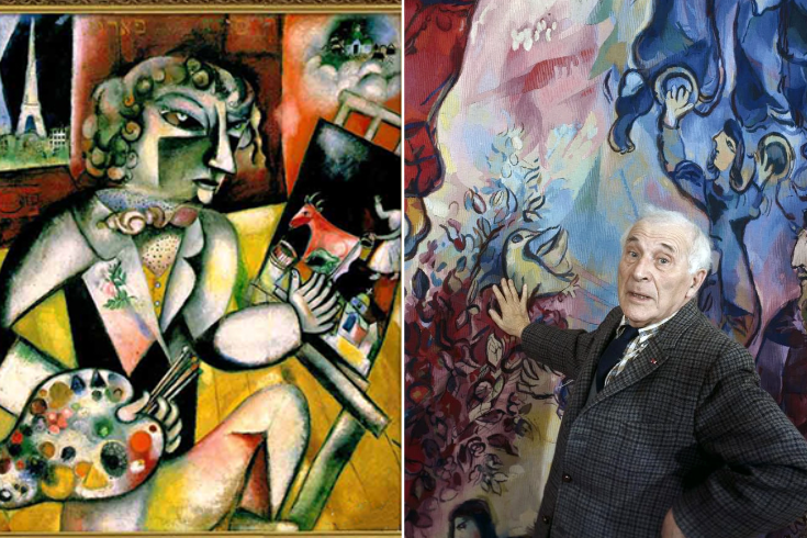 История одного шедевра: «Автопортрет с семью пальцами» Марка Шагала и еврейская пословица  